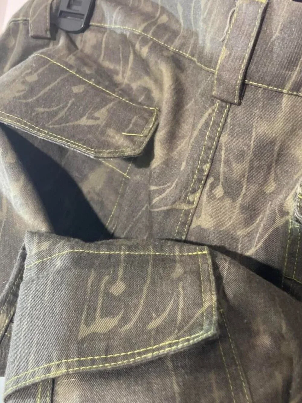 Paria Farzaneh Men's Baggy Camo Army Trousers